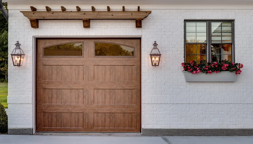 Bridgeport steel garage door